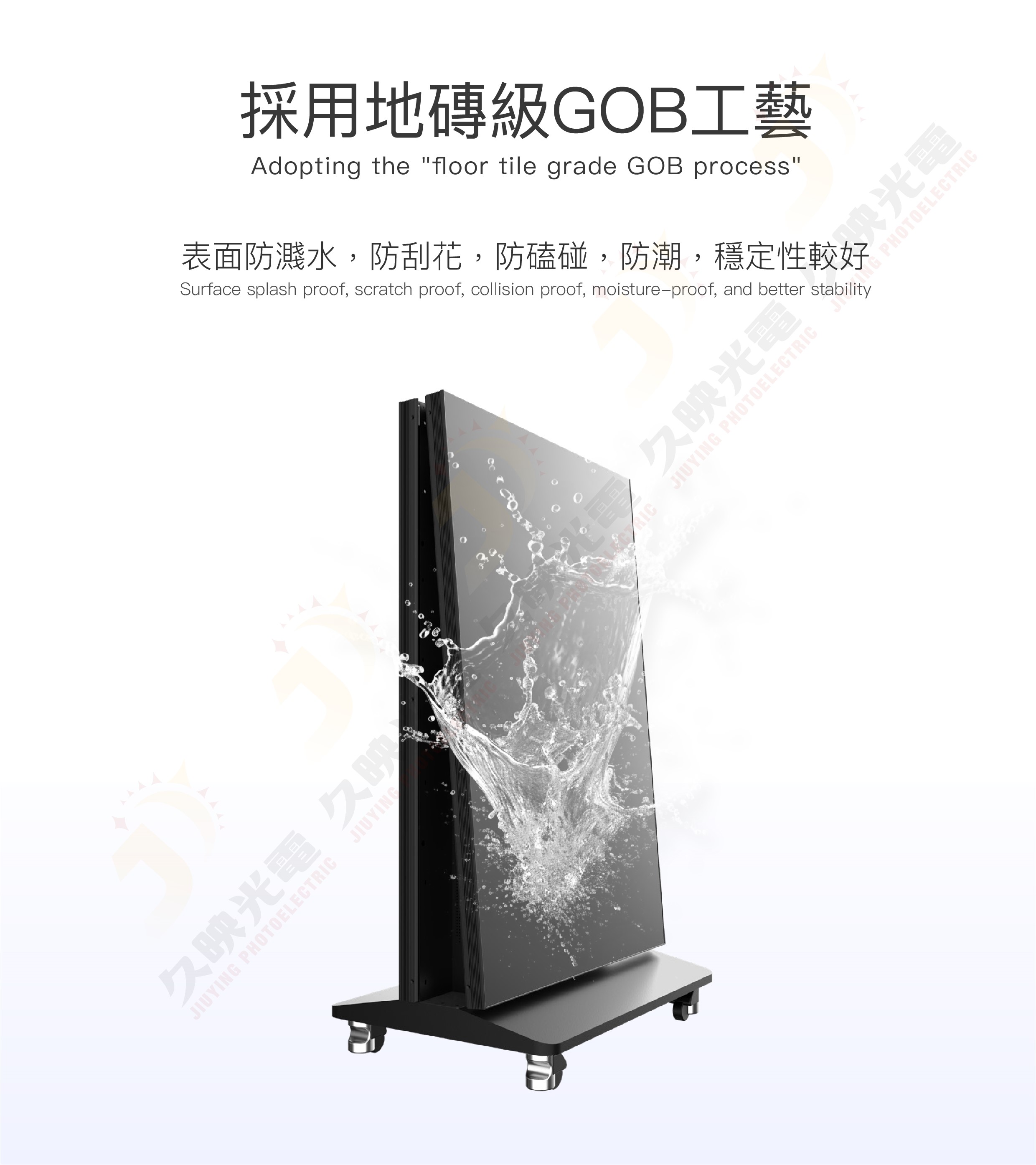 LED海報屏出租 LED electronic poster screen display -7