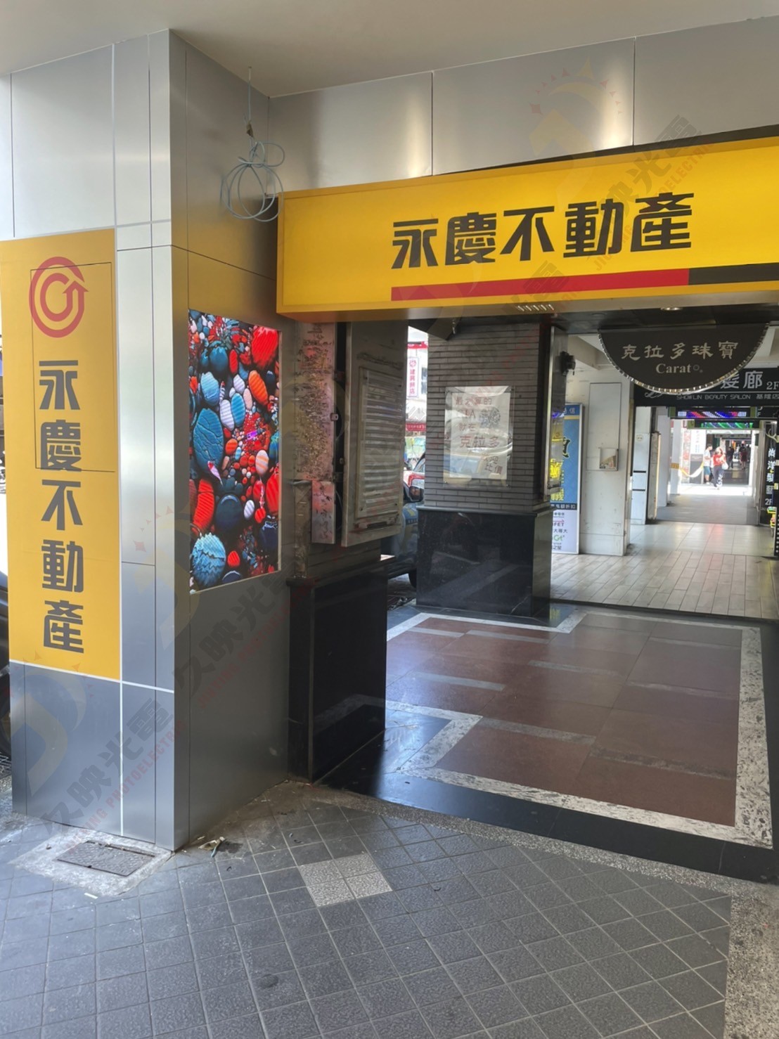 久映光電LED屏電視牆P3高刷 64X112CM 實拍影片  outdoor LED displays
