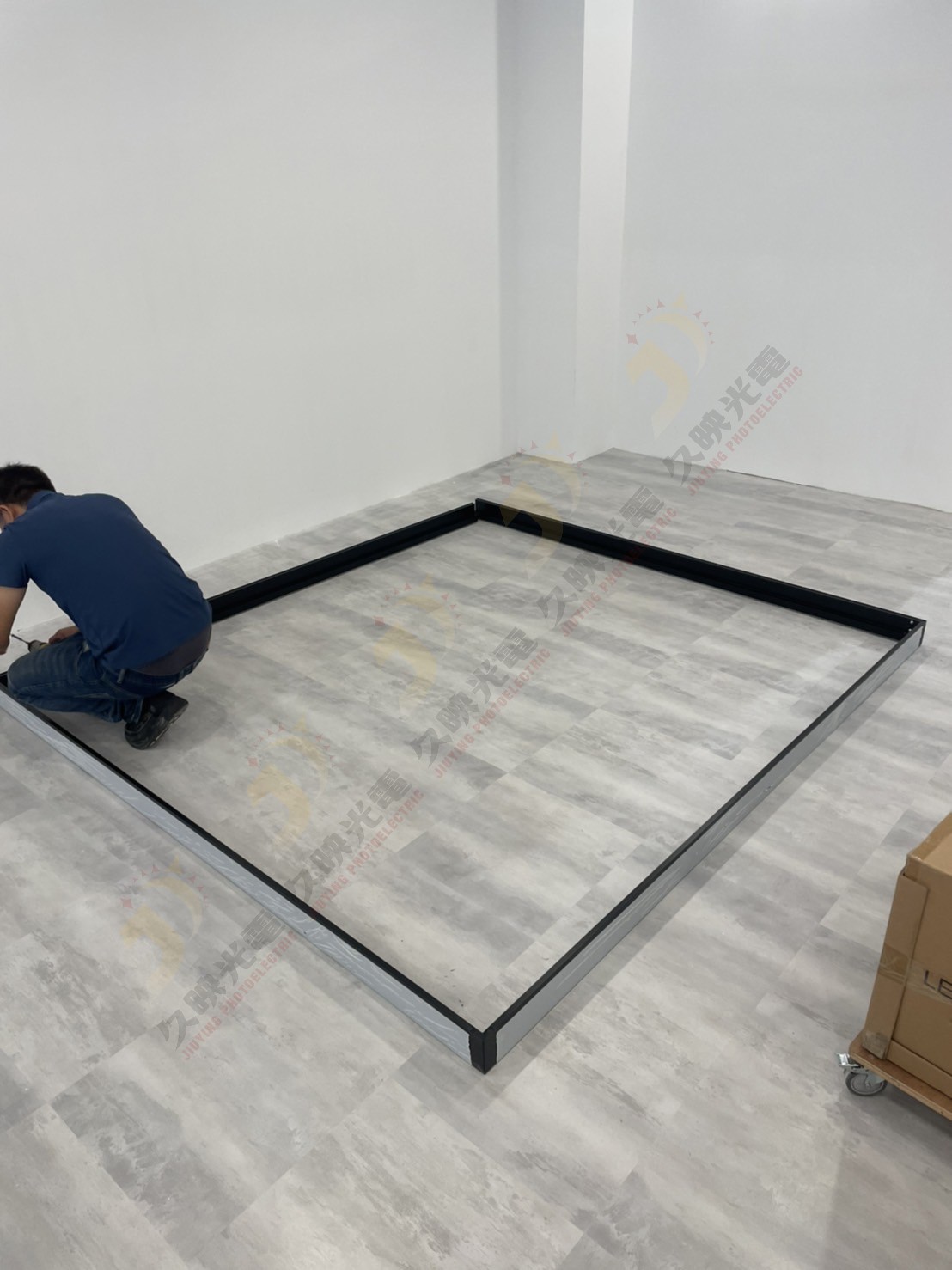 久映光電LED屏電視牆P2.5高刷 224X208CM 實拍影片  Indoor LED displays